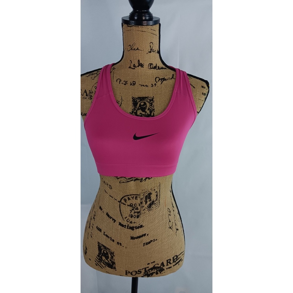 Nike Dri Fit  women's Ruby Sports Bra Racerback‎ Fitted Small AA375
